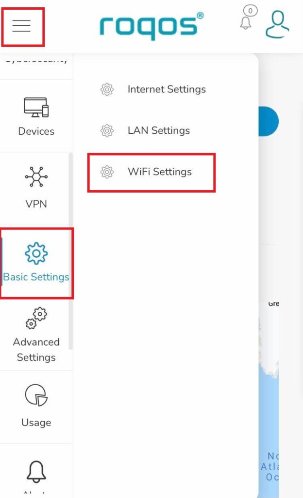 Roqos Basic Settings - WiFi Settings Roqos Basic Settings - WiFi Settings