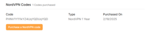 PH Nord Code PH Nord Code