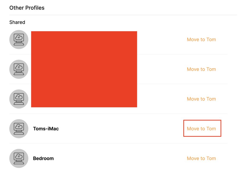 Privacy Hero Move to User Profile